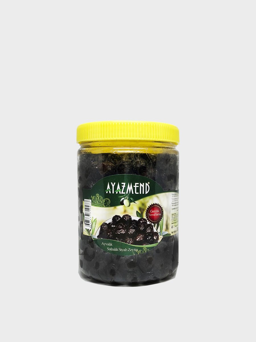Gemlik Natürel Siyah Sele Zeytin 1100 pet 700  gr